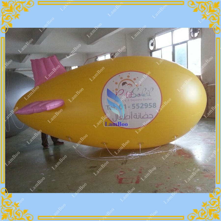 4 m/13ft adverizing inflatable airship ũ ,  ΰ Բ blimp, ٸ ̺Ʈ  zeppelin